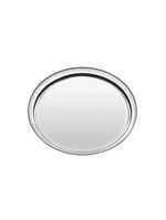 Bandeja tramontina service em  inox redonda 40 cm