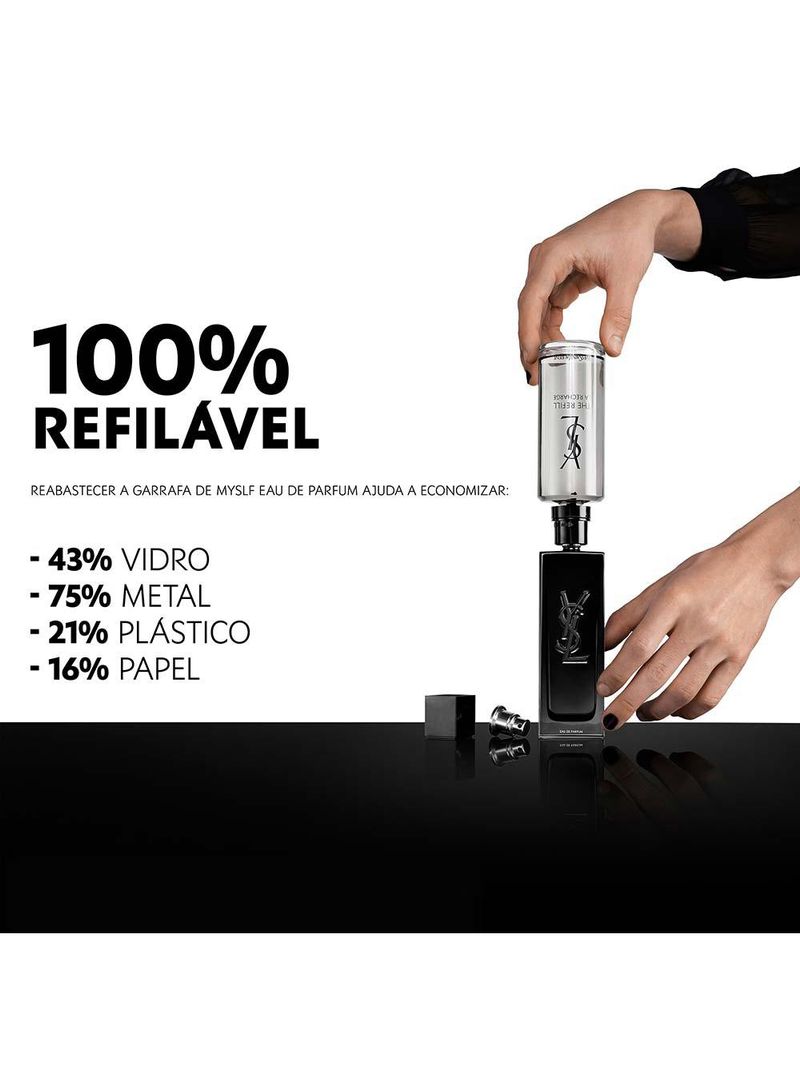 Perfume myslf yves saint laurent eau de parfum masculino