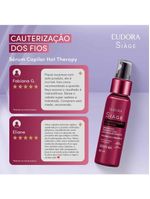 Eudora siàge cauterização dos fios hot therapy – sérum autoaquecimento