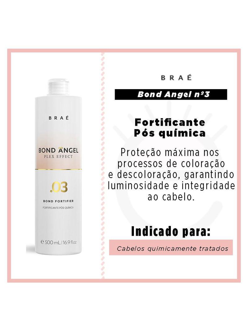 Fortificante pós química braé bond angel nº3