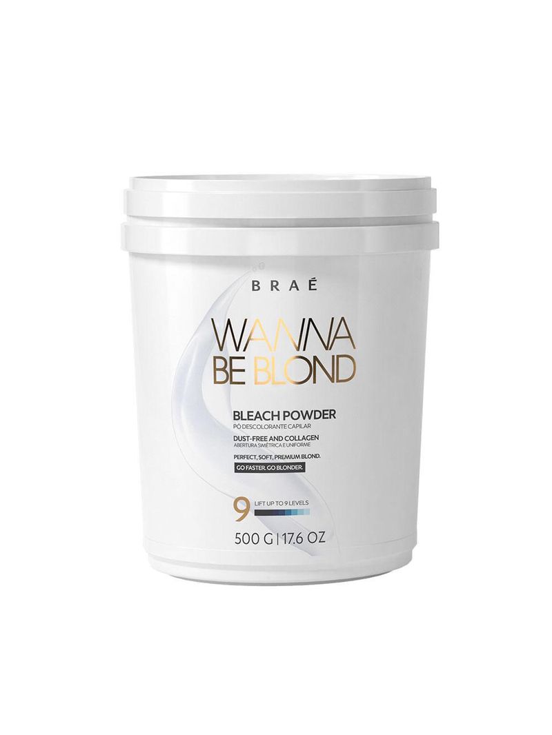 Descolorante em pó braé wanna be blond