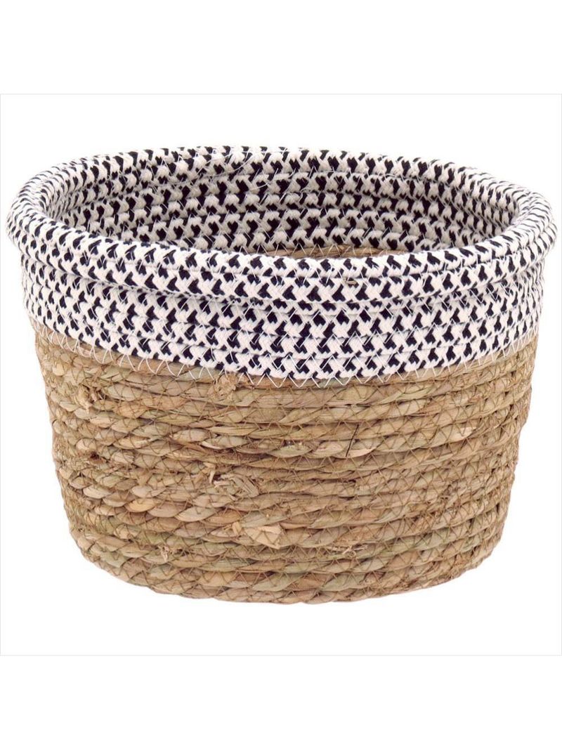 Cesta fibra natural 3 peças kigali