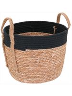 Cesta fibra natural 3 peças kigali - nh