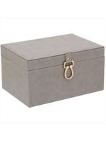 Caixa organizadora sintético bege 2 peças home&amp;co vênus