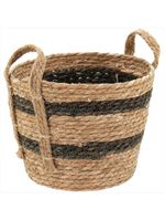 Cesta fibra natural 3 peças buana