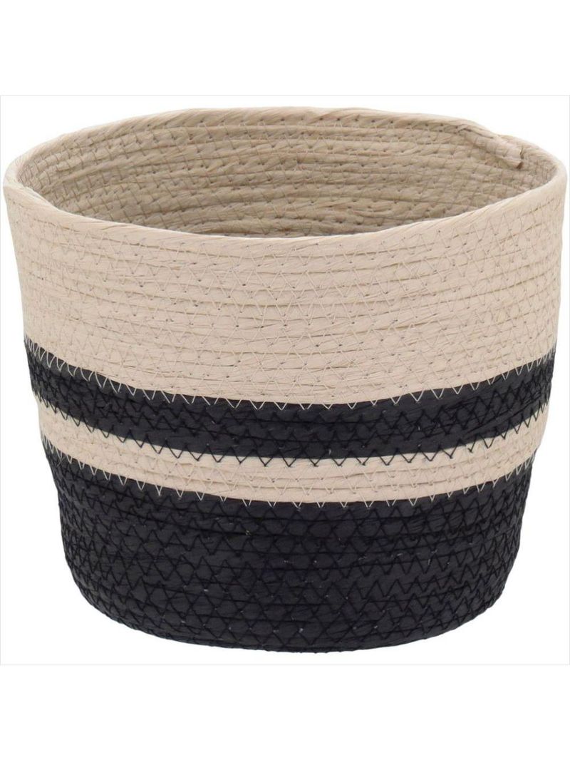 Cesta fibra preto 3 peças jibaran - gs