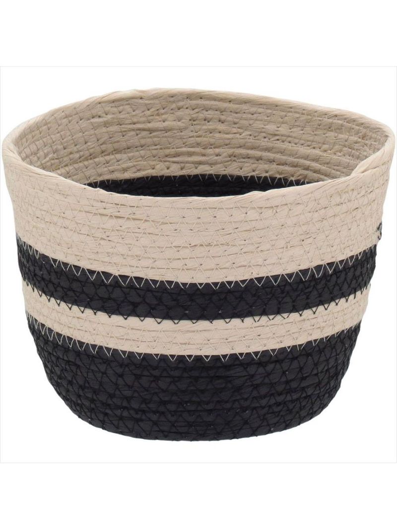 Cesta fibra preto 3 peças jibaran - gs