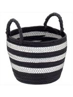 Cesta fibra preto 3 peças sawalli - gs