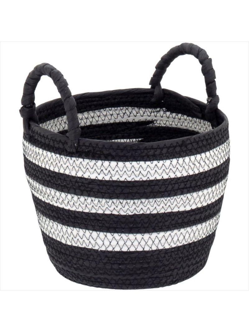 Cesta fibra preto 3 peças sawalli - gs