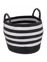 Cesta fibra preto 3 peças sawalli - gs