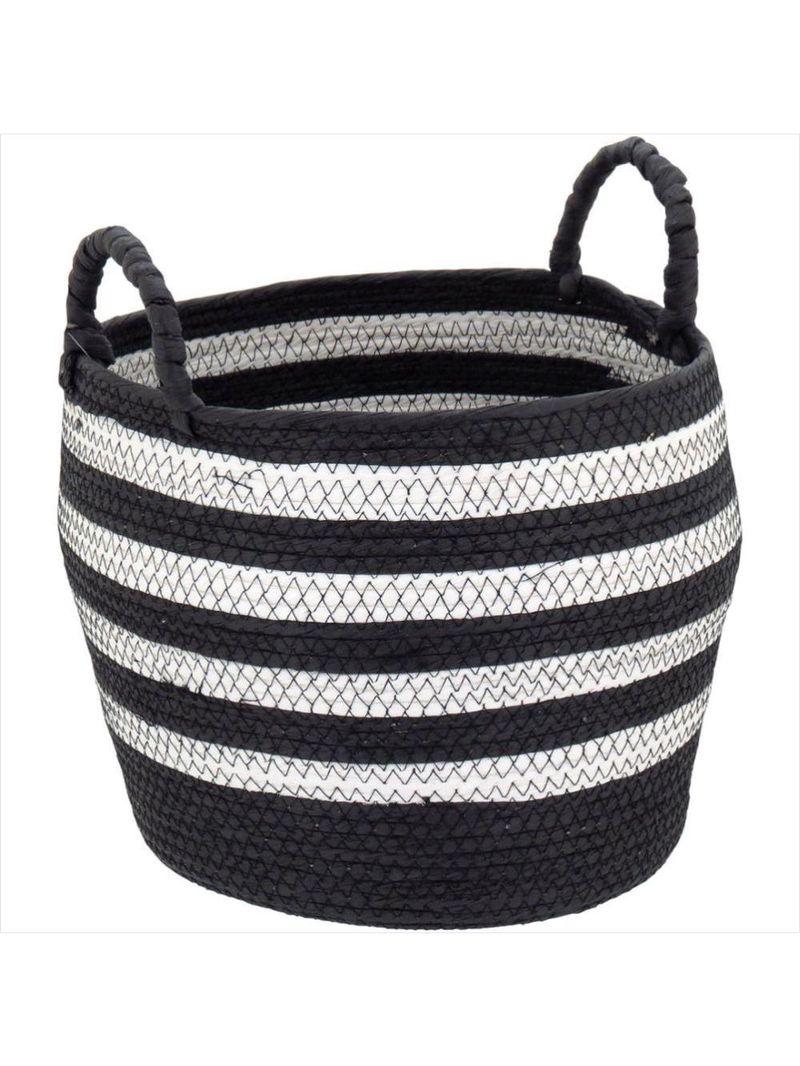 Cesta fibra preto 3 peças sawalli - gs