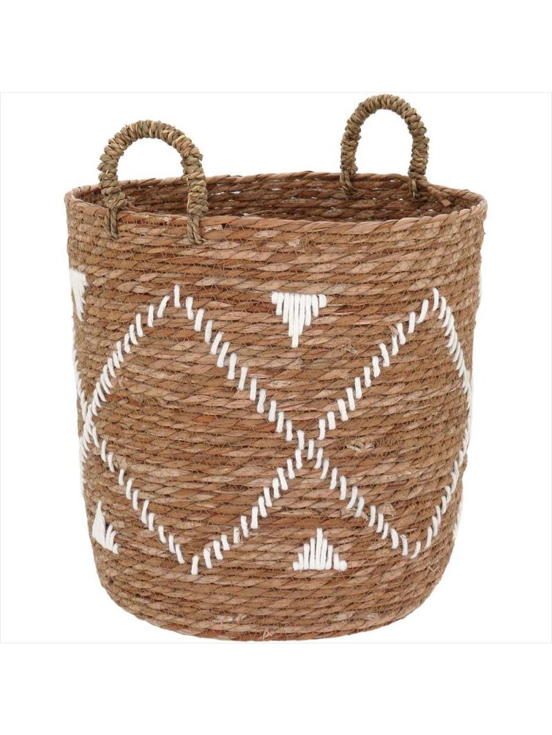 Cesta fibra natural 3 peças - gs