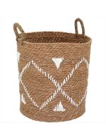 Cesta fibra natural 3 peças - gs