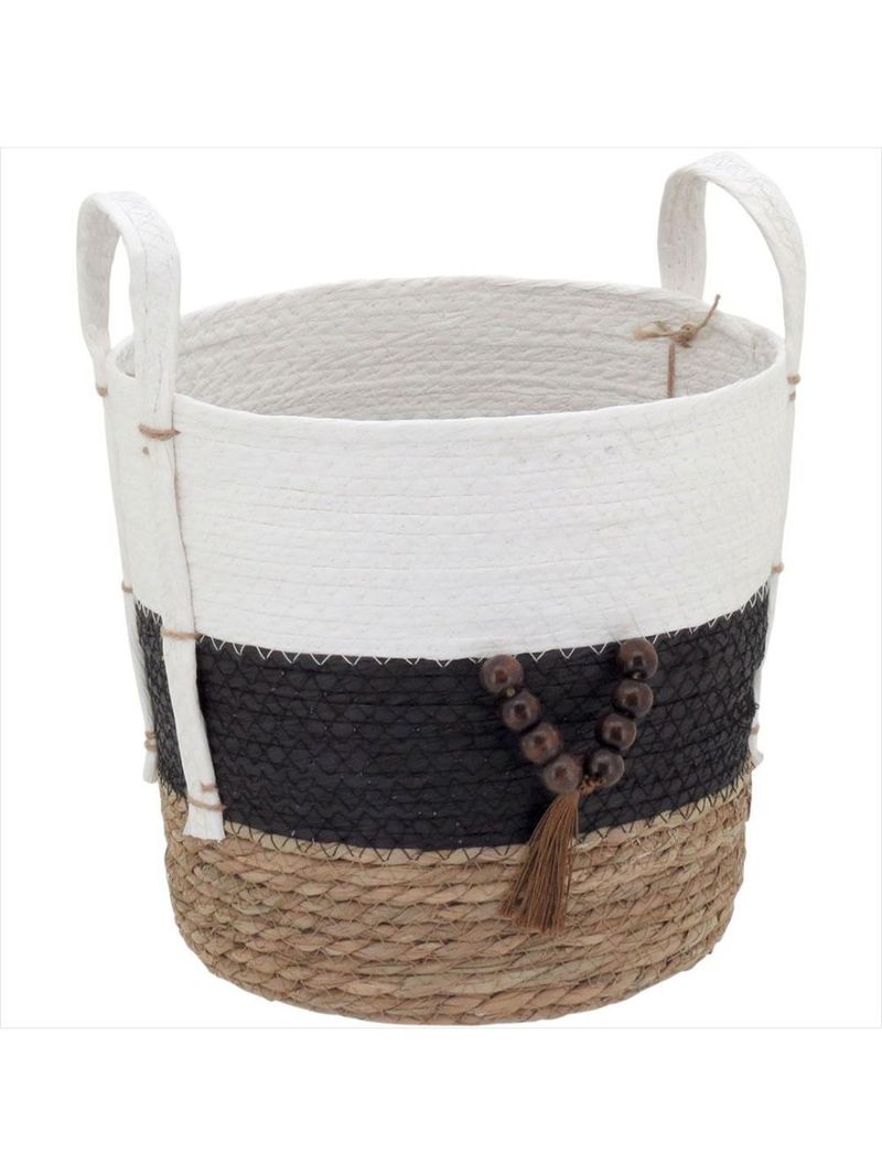 Cesta fibra color 3 peças abigail - gs