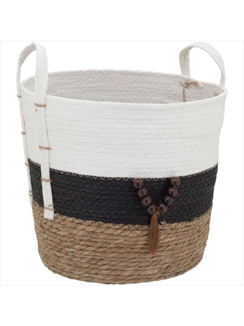 Cesta fibra color 3 peças abigail - gs