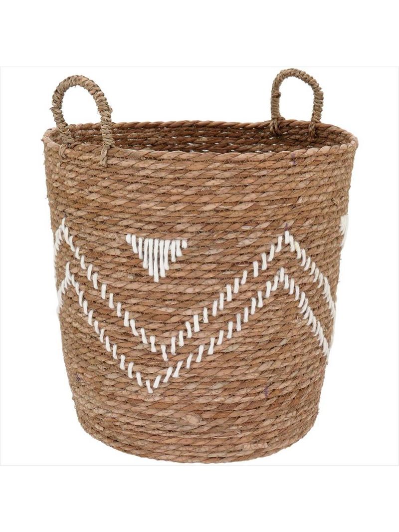 Cesta fibra natural 3 peças gs