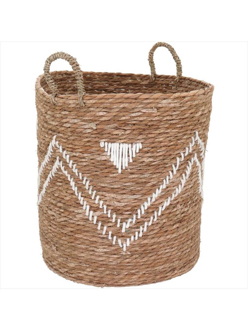 Cesta fibra natural 3 peças gs