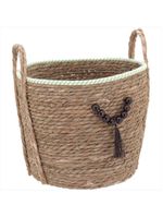 Cesta fibra verde 3 peças - abigail - gs