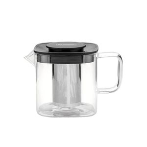 Bule quadrado vidro c/infusor 0,6l tramontina