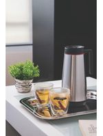 Bule térmico tramontina exata em aço inox grafite 1l