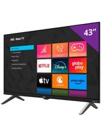 43 Polegadas AOC LED Smart Roku Wi-Fi Full HD USB HDMI 43S5045