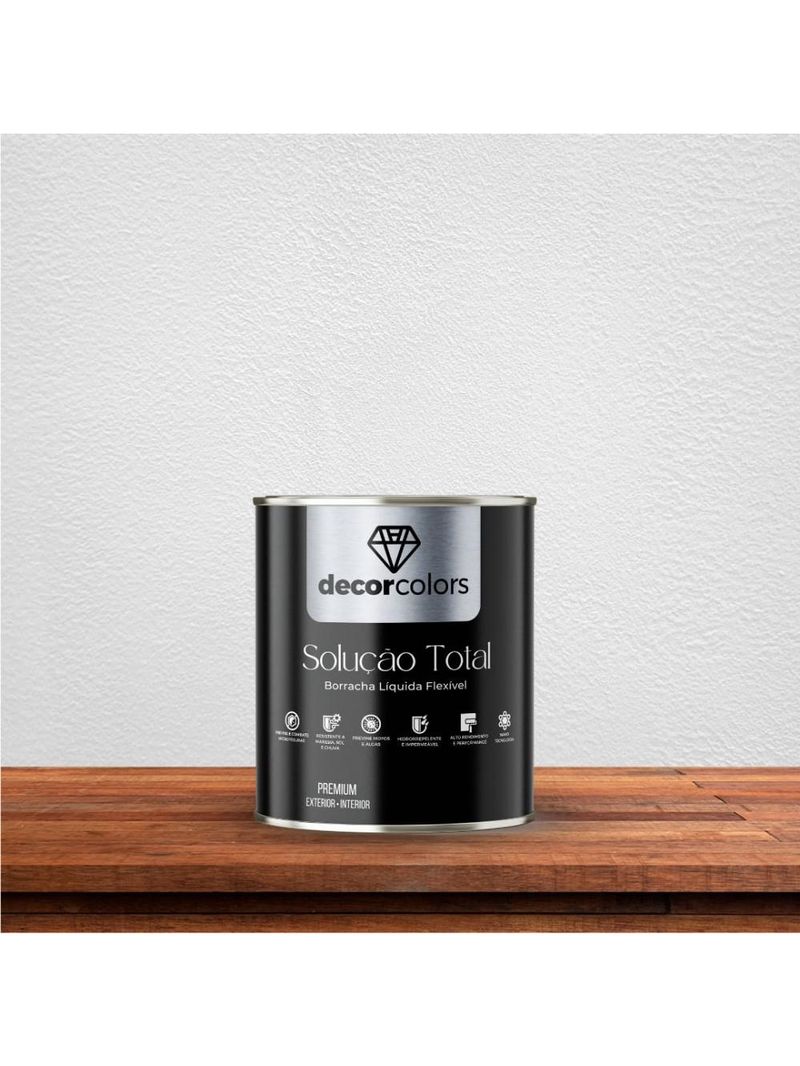 Tinta borracha liquida solução total - decor colors