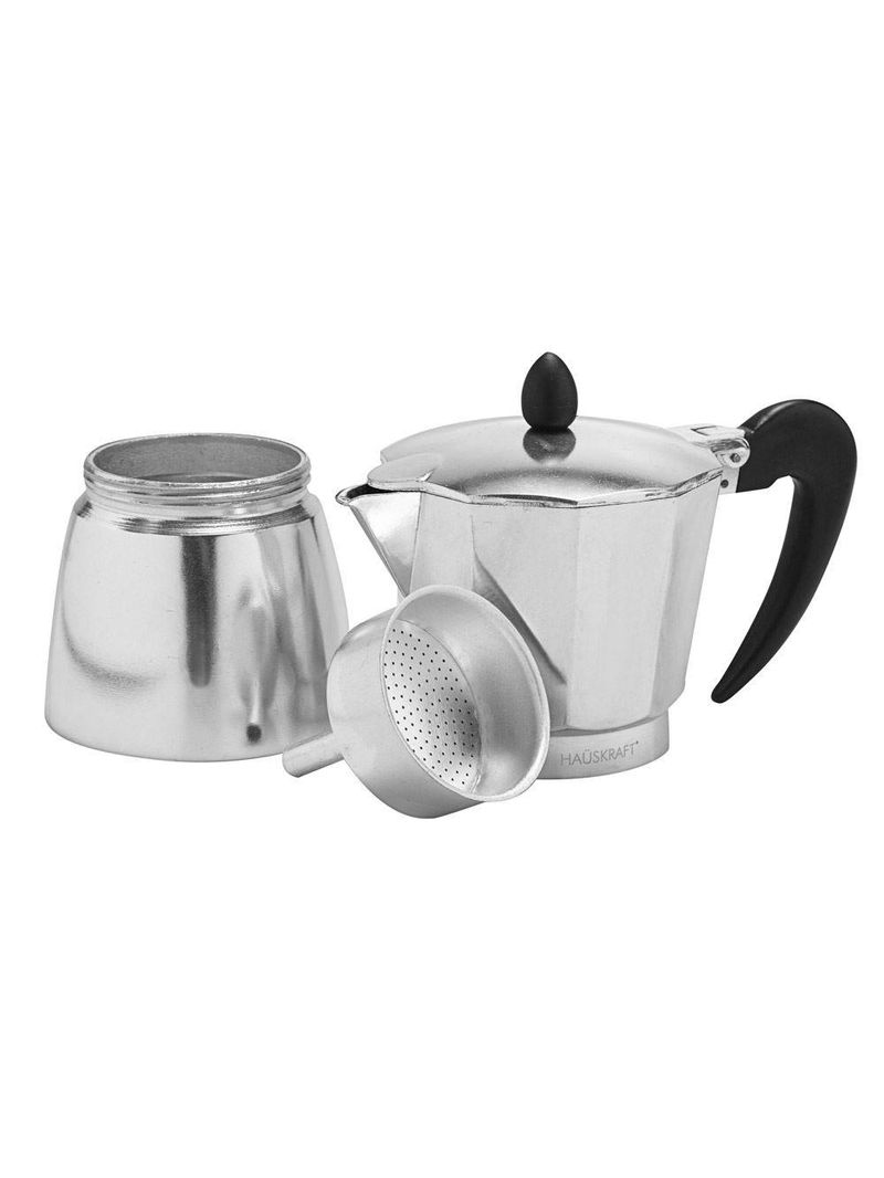 Cafeteira italiana 6 xícaras alumínio  hauskraft