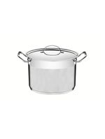 Caldeirão tramontina professional inox fundo triplo com tampa 24cm 7,8l