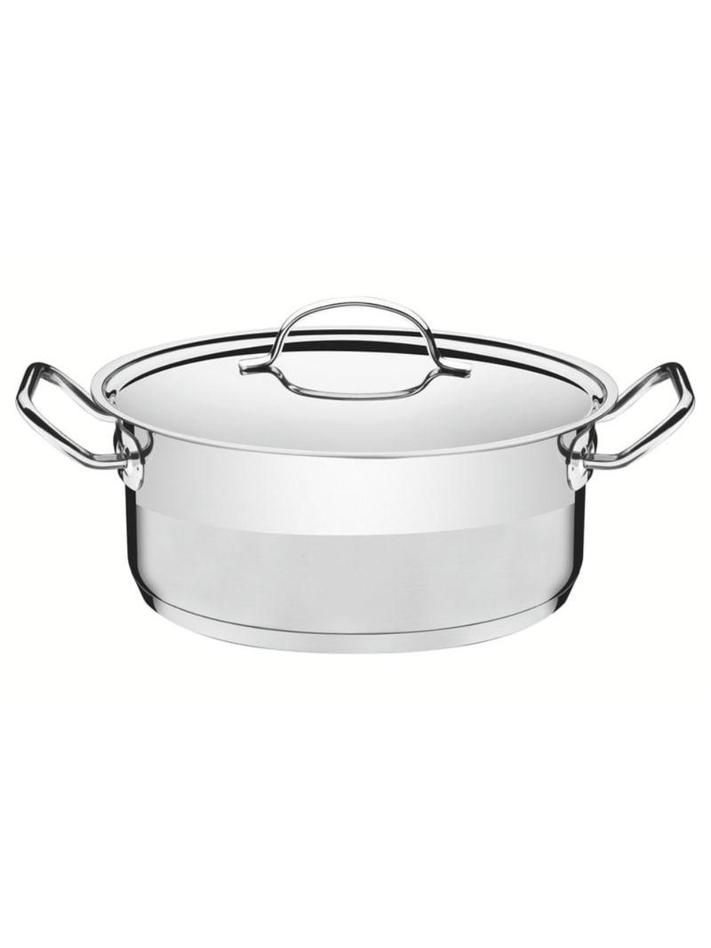 Caçarola tramontina professional rasa inox 28cm 7,1l