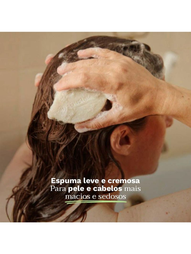 Mustela shampoo sólido