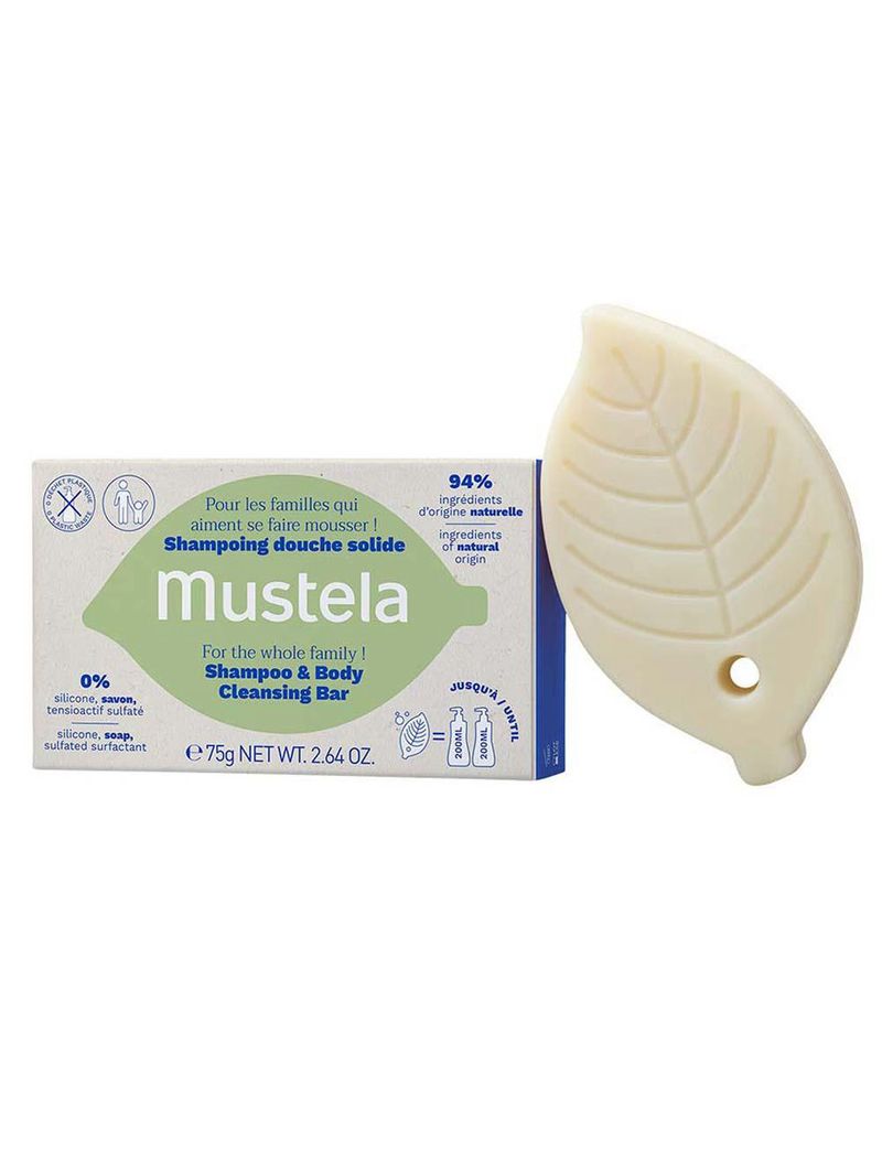 Mustela shampoo sólido