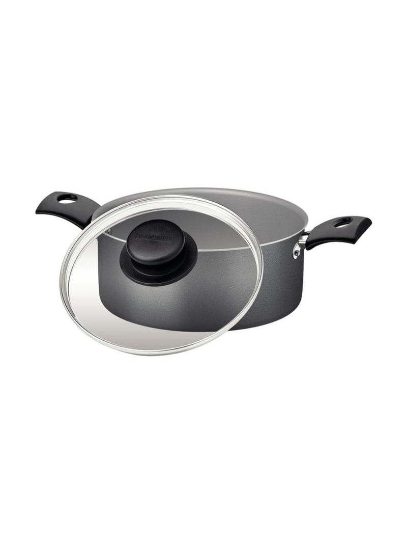 Caçarola tramontina turim antiaderente chumbo 22cm 3,7l