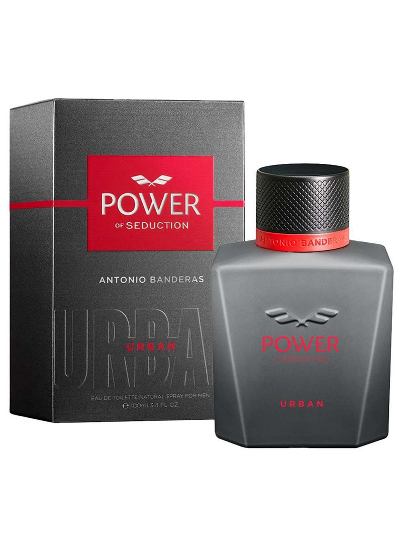 Power of seduction power urban banderas - perfume masculino - edt