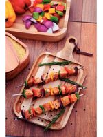 Conjunto espetos inox 6 peças 20cm tramontina