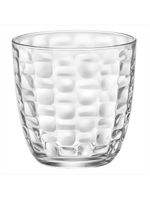 Copo Água 9x9x9cm 290ml vidro transp 6 peças - bormioli rocco mat