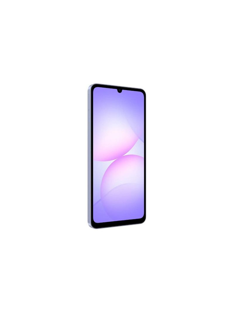 Celular samsung galaxy a07 tela 67" 128gb 4g 90hz câmera dupla 50mp violeta