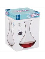 Decanter vinho bohemia bar - 26x18x18cm 1,5l cristal transp