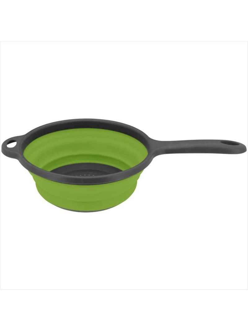 Escorredor silicone verde retrátil cooker - nh