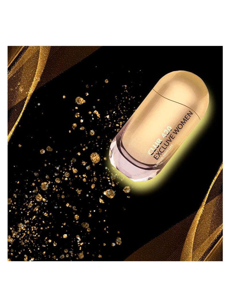 Ly club 420 gold coscentra - perfume feminino - eau de parfum