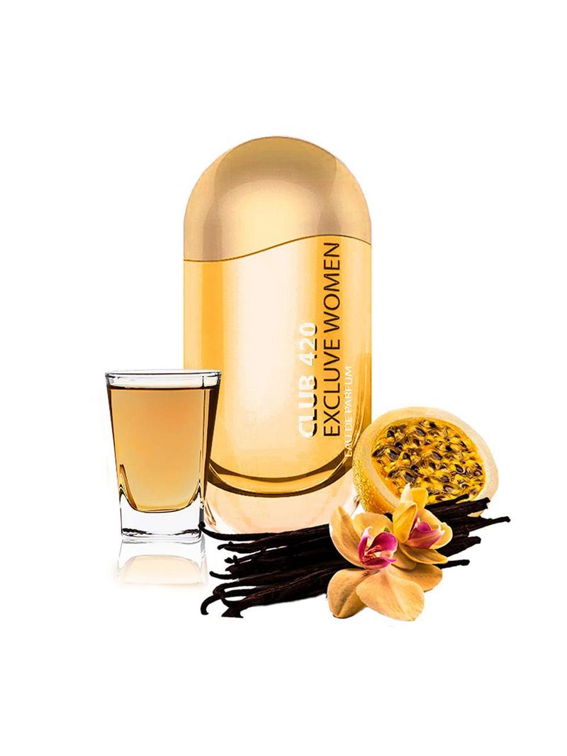 Ly club 420 gold coscentra - perfume feminino - eau de parfum