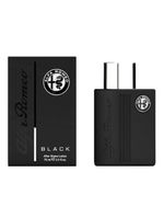 Kit alfa romeo black collection - perfume masculino edt + pós barba