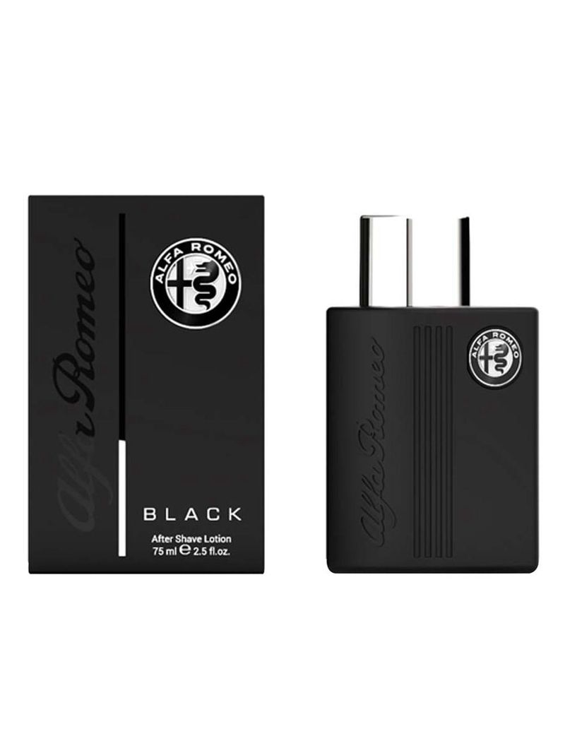 Kit alfa romeo black collection - perfume masculino edt + pós barba