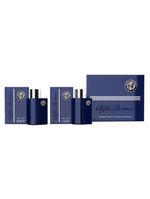 Kit alfa romeo blue collection - perfume masculino edt + pós barba