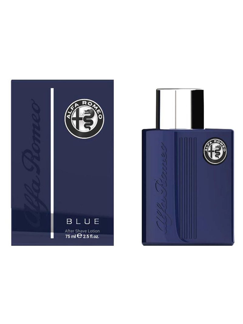 Kit alfa romeo blue collection - perfume masculino edt + pós barba