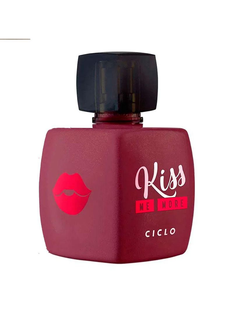 Kiss me more ciclo fragrance - perfume feminino - deo colônia + lata