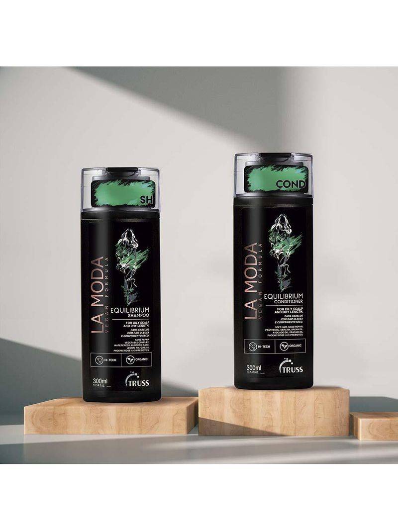 La moda equilibrium vegan condicionador