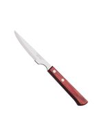 Faca churrasco inox 4 polywood vermelho tramontina