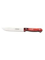 Faca cozinha inox 6 polywood vermelho tramontina