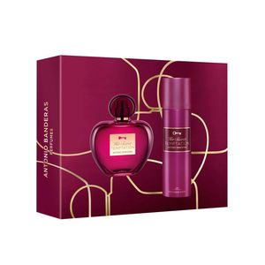 Coffret banderas her secret temptation kit - perfume feminino edt + desodorante spray