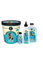 Lola cosmetics danos vorazes kit - shampoo + máscara + leave-in + Óleo
